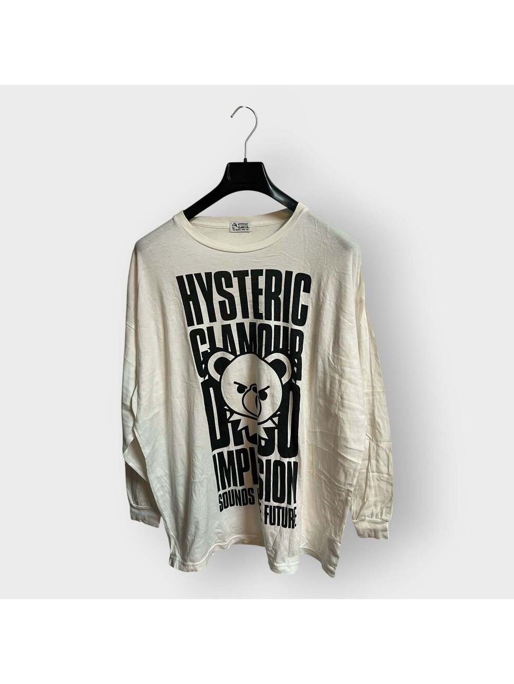 Hysteric Glamour Oversized Long Sleeve Tee XL Rare Japanese Streetwear
